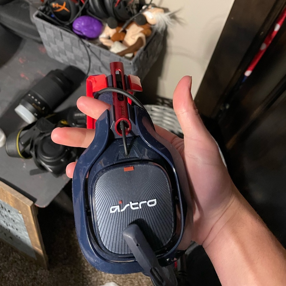 Astro headset PlayStation. Used but still work great!